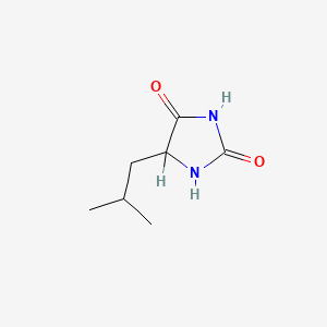 molecular formula C7H10N2O2 B7777417 5-(2-Methylpropylidene)-2,4-imidazolidinedione CAS No. 55666-11-0