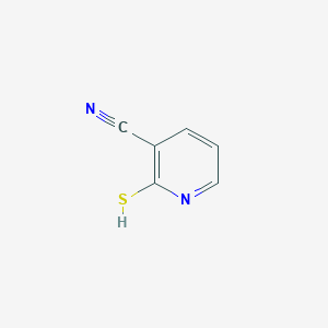molecular formula C6H4N2S B7777513 2-sulfanylpyridine-3-carbonitrile 
