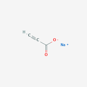 molecular formula C3HNaO2 B7777543 sodium;prop-2-ynoate 