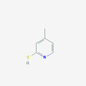 molecular formula C6H7NS B7777618 4-methylpyridine-2-thiol 