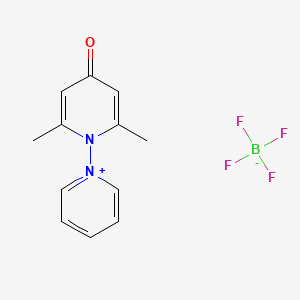 1-(2,6-Dimethyl-4-oxo-1(4H)-pyridinyl)pyridinium tetrafluoroborate