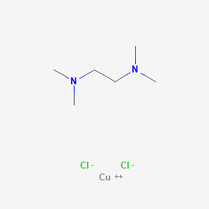 molecular formula C6H16Cl2CuN2 B7777679 copper;N,N,N',N'-tetramethylethane-1,2-diamine;dichloride 