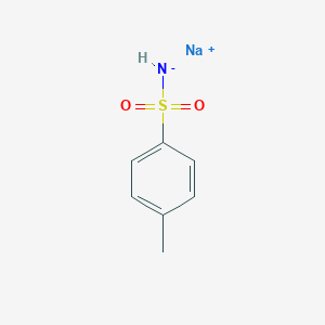 molecular formula C7H8NNaO2S B7777703 sodium;(4-methylphenyl)sulfonylazanide 