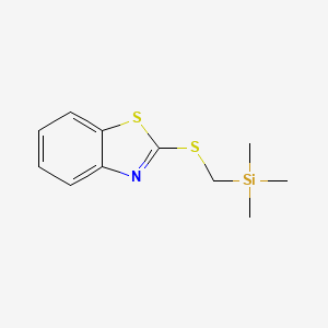 Benzothiazole, 2-[[(trimethylsilyl)methyl]thio]-