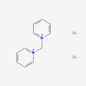 1-(Pyridin-1-ium-1-ylmethyl)pyridin-1-ium dibromide