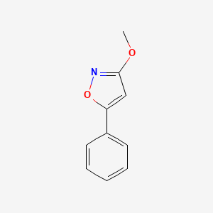 3-Methoxy-5-phenyl-1,2-oxazole