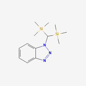 1-[Bis(trimethylsilyl)methyl]-1H-benzotriazole