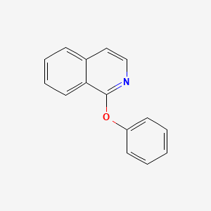 molecular formula C15H11NO B7777898 1-Phenoxyisoquinoline 