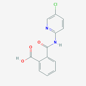 2-[(5-Chloropyridin-2-yl)carbamoyl]benzoic acid