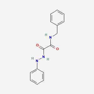 molecular formula C15H15N3O2 B7777909 N-Benzyl-1-(N'-phenylhydrazinecarbonyl)formamide 