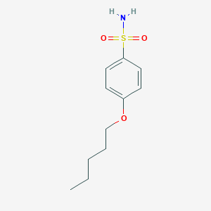 molecular formula C11H17NO3S B077780 4-(pentyloxy)benzenesulfonamide CAS No. 1141-94-2