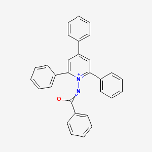 molecular formula C30H22N2O B7778127 N-(2,4,6-triphenylpyridin-1-ium-1-yl)benzenecarboximidate 