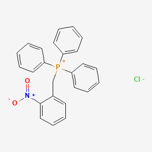 molecular formula C25H21ClNO2P B7778243 [(2-Nitrophenyl)methyl]triphenylphosphanium chloride 