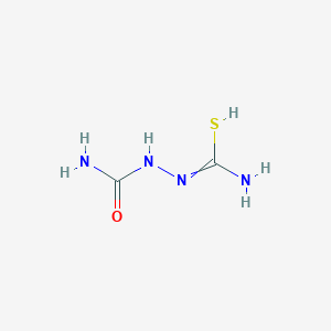 molecular formula C2H6N4OS B7778256 N'-(carbamoylamino)carbamimidothioic acid 