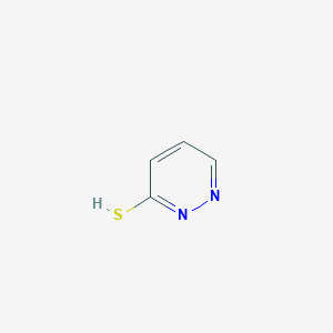 molecular formula C4H4N2S B7778648 pyridazine-3-thiol 