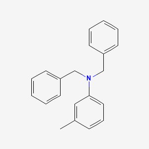 molecular formula C21H21N B7778665 N,N-dibenzyl-3-methylaniline CAS No. 55197-79-0