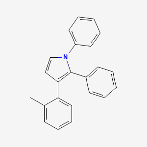 1,2-Diphenyl-3-(2-methylphenyl)-1H-pyrrole