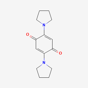 2,5-Bis(pyrrolidin-1-yl)cyclohexa-2,5-diene-1,4-dione