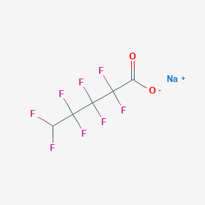molecular formula C5HF8NaO2 B7778873 sodium;2,2,3,3,4,4,5,5-octafluoropentanoate 