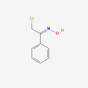 molecular formula C8H8ClNO B7778883 N-(2-chloro-1-phenylethylidene)hydroxylamine 