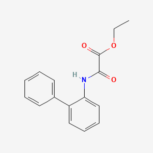 ethyl N-biphenyl-2-yloxamate