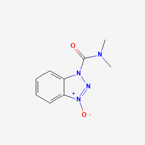 1-(Dimethylcarbamoyl)-1H-1,2,3-benzotriazol-3-ium-3-olate