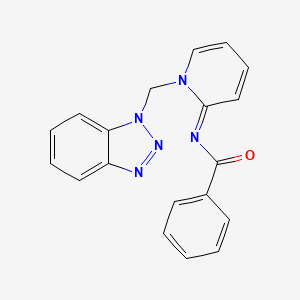 molecular formula C19H15N5O B7778930 CID 6147778 