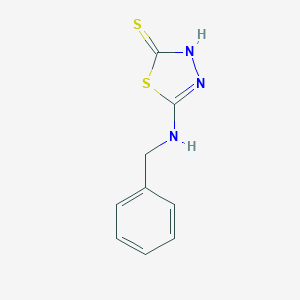 molecular formula C9H9N3S2 B077795 5-(Benzylamino)-1,3,4-thiadiazole-2-thiol CAS No. 14731-27-2
