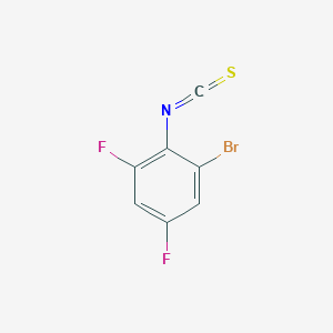 molecular formula C7H2BrF2NS B7779518 2-Bromo-4,6-difluorophenyl isothiocyanate 