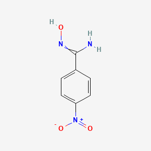 molecular formula C7H7N3O3 B7779698 N-Hydroxy-4-nitrobenzimidamide 