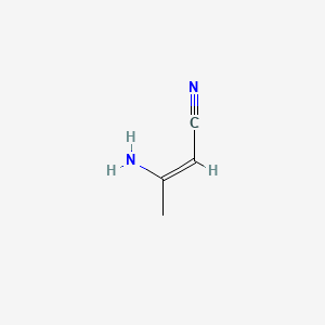 molecular formula C4H6N2 B7779765 3-Aminocrotononitrile CAS No. 870-64-4