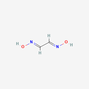 molecular formula C2H4N2O2 B7779819 Glyoxime CAS No. 17016-13-6