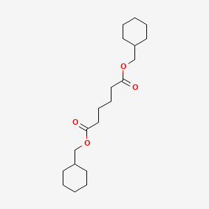 molecular formula C20H34O4 B7779885 Bis(cyclohexylmethyl) hexanedioate 