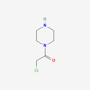 molecular formula C6H11ClN2O B7780016 Ethanone, 2-chloro-1-(1-piperazinyl)- 