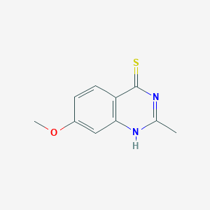 7-Methoxy-2-methylquinazoline-4(3H)-thione