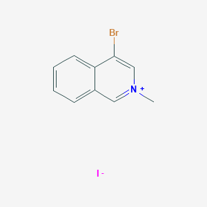 molecular formula C10H9BrIN B7780271 Agn-PC-0NI4RE CAS No. 54931-73-6