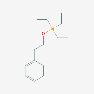 Silane, triethyl(2-phenylethoxy)-