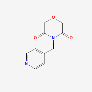 4-(Pyridin-4-ylmethyl)morpholine-3,5-dione