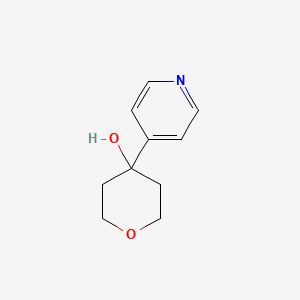 molecular formula C10H13NO2 B7780325 4-(Pyridin-4-yl)oxan-4-ol 