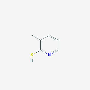 molecular formula C6H7NS B7780330 3-methylpyridine-2-thiol 