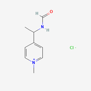 molecular formula C9H13ClN2O B7780336 4-Acetyl-1-methyl-pyridinium oxime chloride 