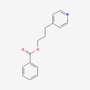 3-(Pyridin-4-yl)propyl benzoate