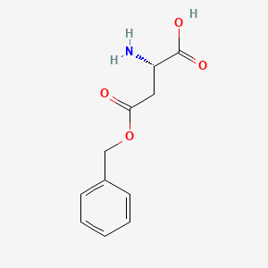 molecular formula C11H13NO4 B7780624 L-Aspartic acid 4-benzyl ester CAS No. 25248-99-1
