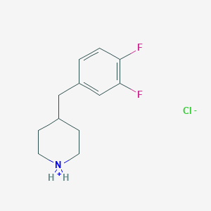 molecular formula C12H16ClF2N B7780760 CID 10729186 