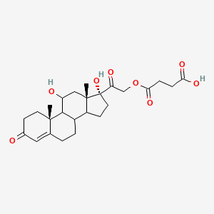 molecular formula C25H34O8 B7780956 Hydrocortisone succinate 