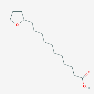 molecular formula C15H28O3 B7780991 11-(Tetrahydrofuran-2-yl)undecanoic acid 