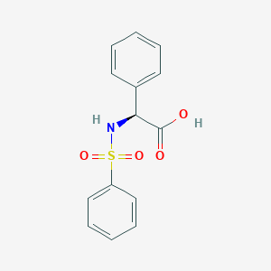(S)-2-phenyl-2-(phenylsulfonamido)acetic acid