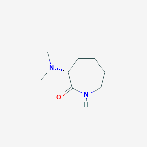 (3R)-3-(dimethylamino)azepan-2-one