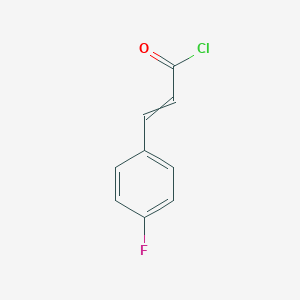 molecular formula C9H6ClFO B077822 4-Fluorocinnamoyl chloride CAS No. 13565-08-7