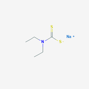 molecular formula C5H10NNaS2 B7782295 sodium;N,N-diethylcarbamodithioate 